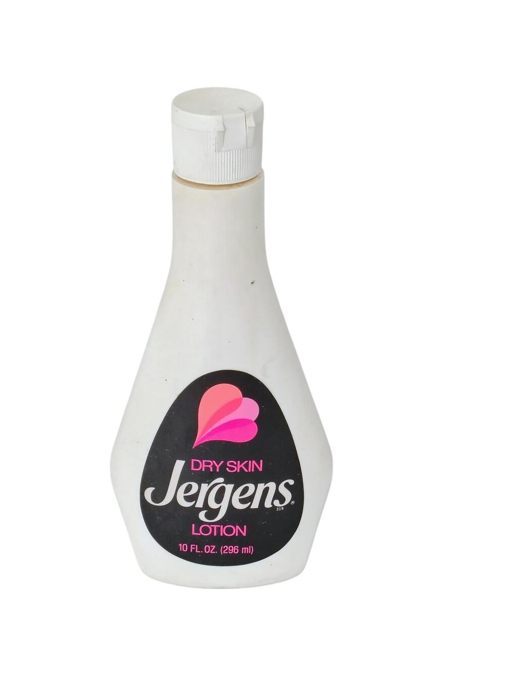 Jergens Dry Skin Lotion 10 oz New Old Stock 80s Vintage USA Made Movie Tv Prop